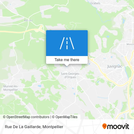Rue De La Gaillarde map