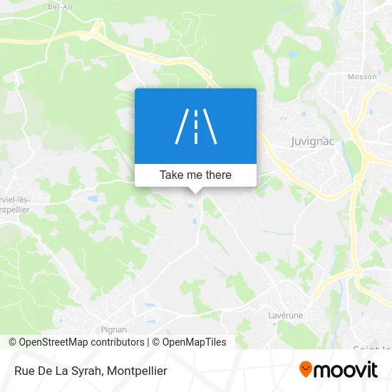 Rue De La Syrah map