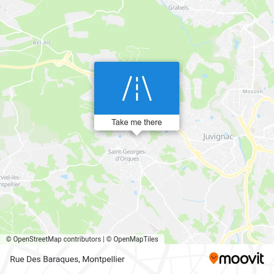 Rue Des Baraques map