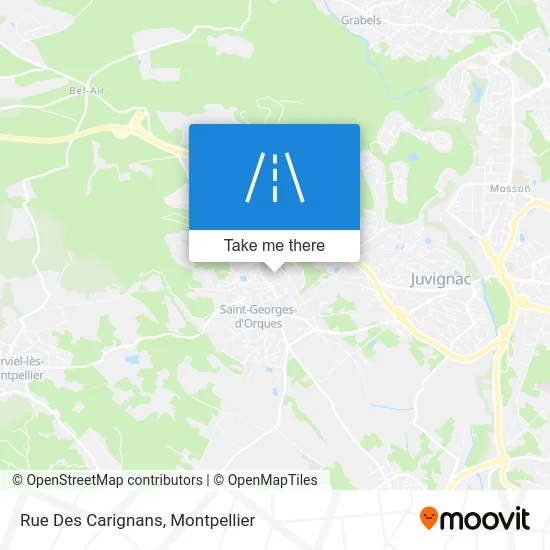 Rue Des Carignans map