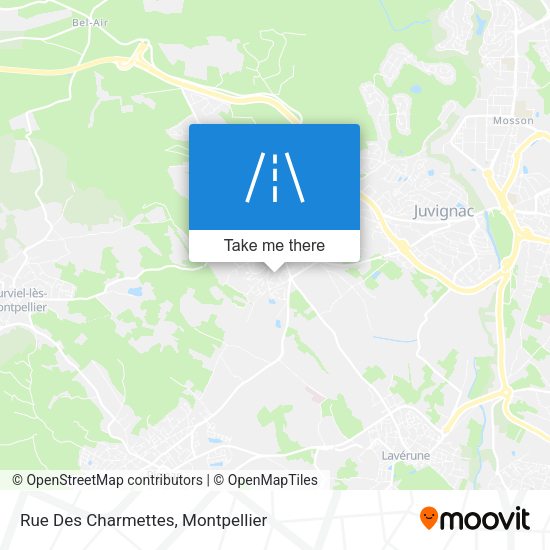 Rue Des Charmettes map