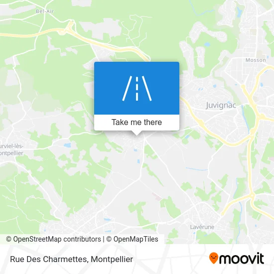 Rue Des Charmettes map