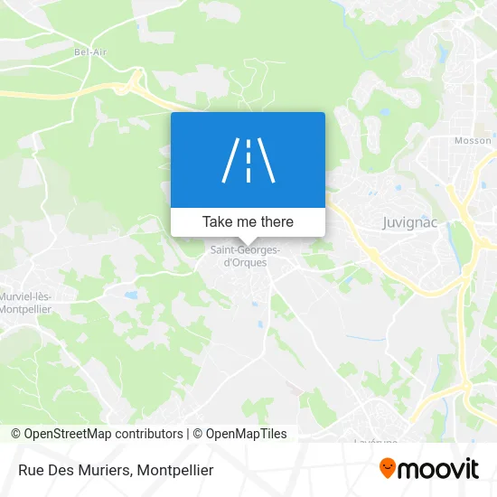 Rue Des Muriers map