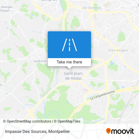 Impasse Des Sources map