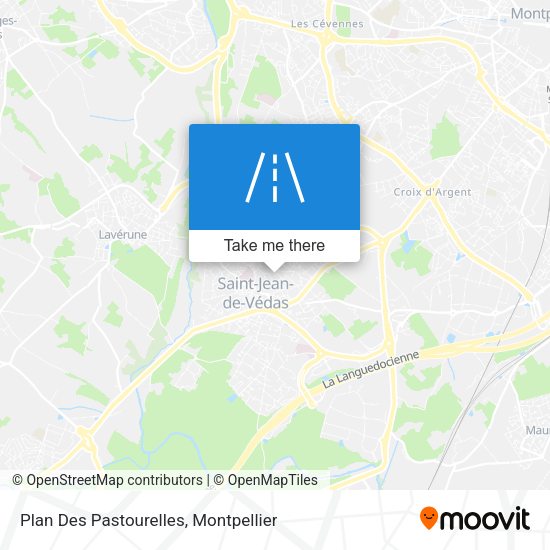 Plan Des Pastourelles map