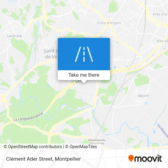 Rue Clément Ader map