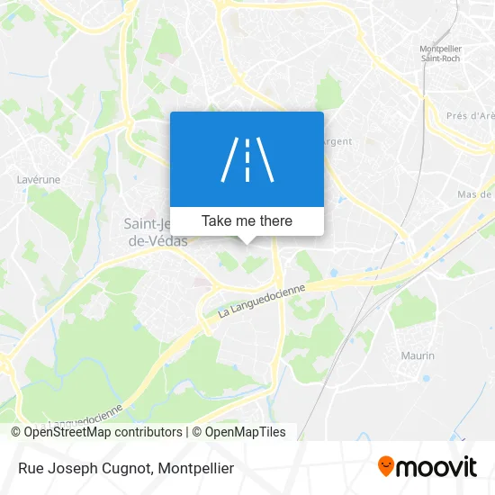 Rue Joseph Cugnot map