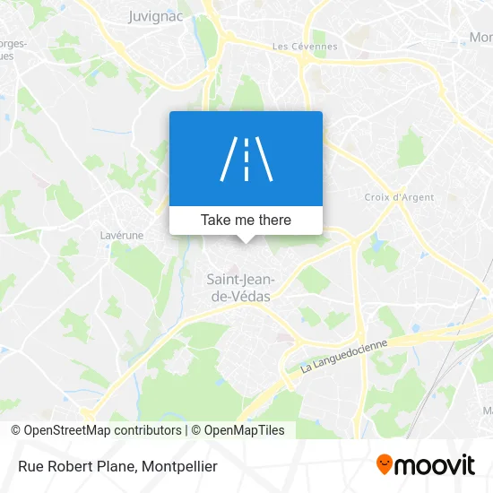 Rue Robert Plane map