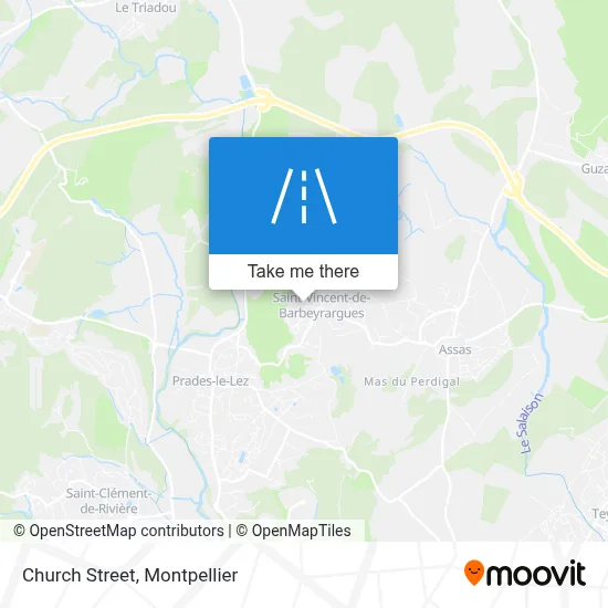 Rue De L'Église map