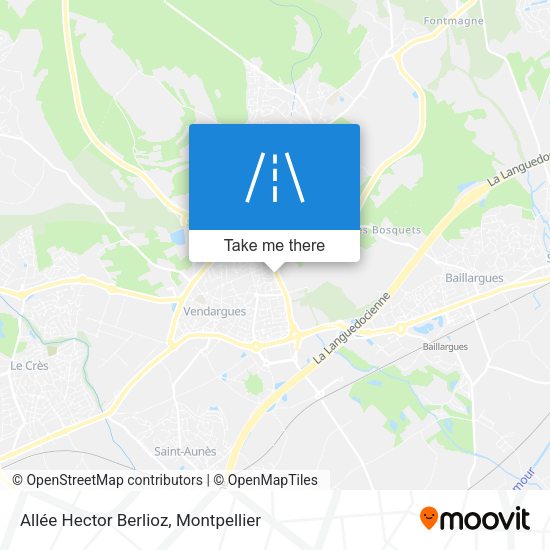 Allée Hector Berlioz map