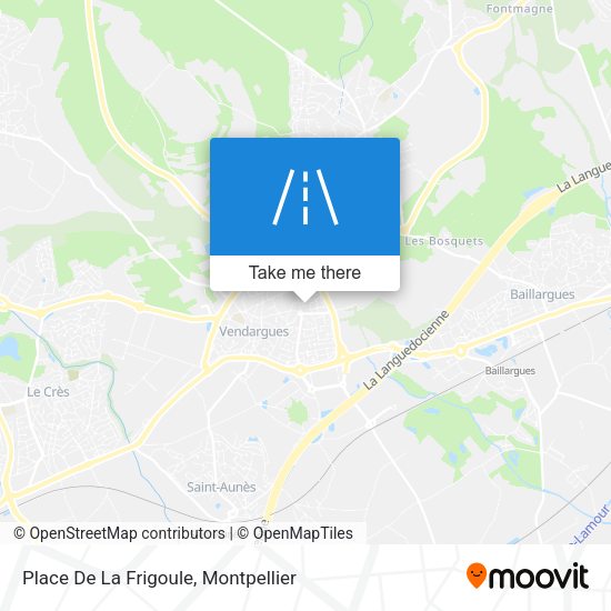 Place De La Frigoule map