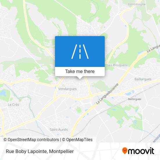 Rue Boby Lapointe map