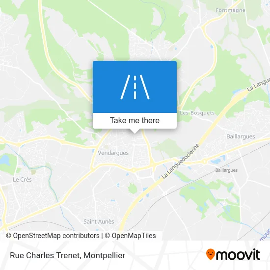 Rue Charles Trenet map