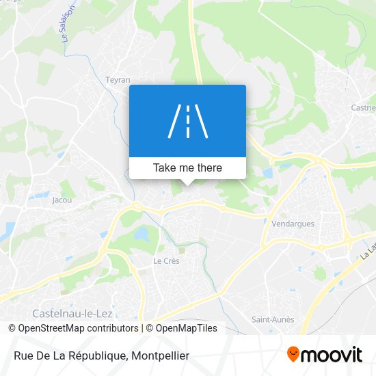 Rue De La République map