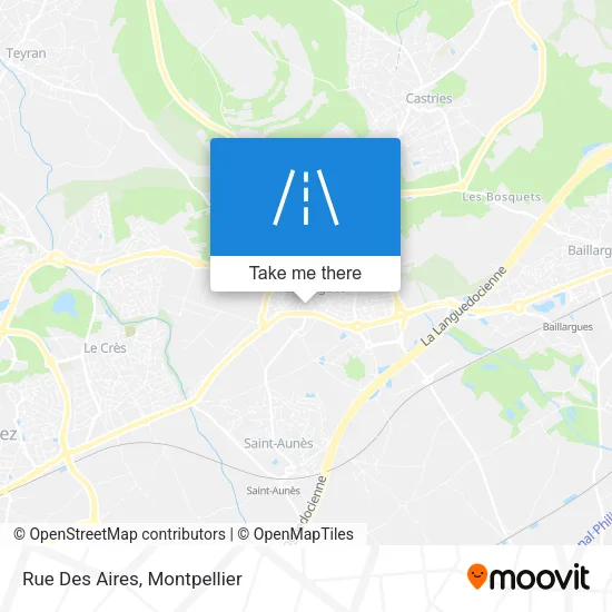 Rue Des Aires map