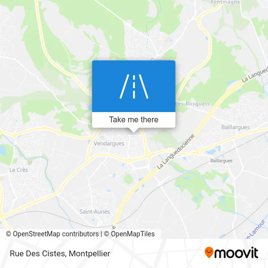 Rue Des Cistes map