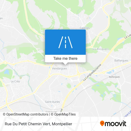 Rue Du Petit Chemin Vert map