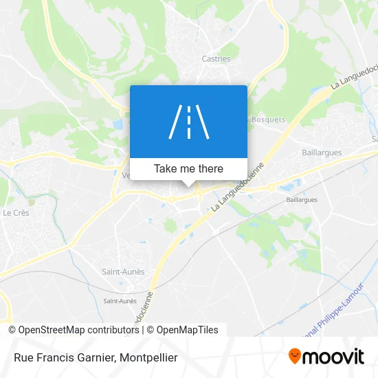 Rue Francis Garnier map