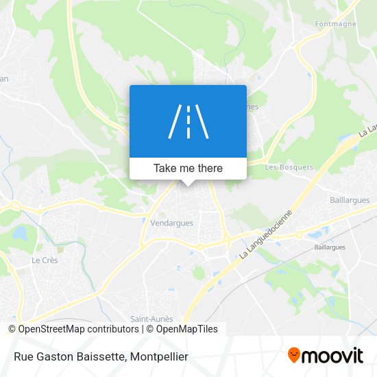 Rue Gaston Baissette map