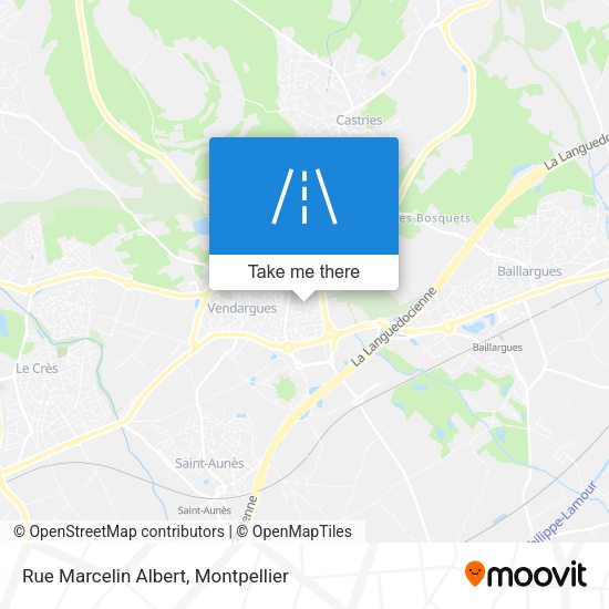 Rue Marcelin Albert map