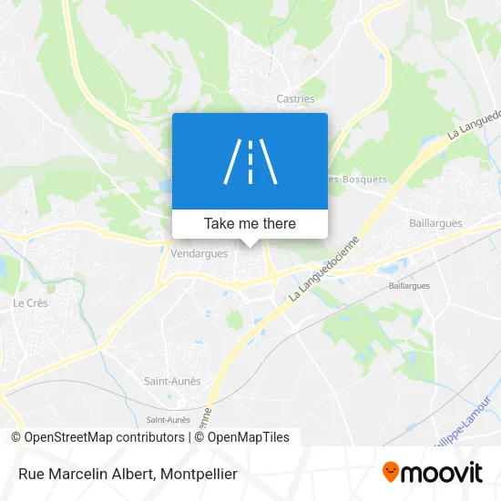 Rue Marcelin Albert map
