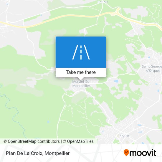 Plan De La Croix map