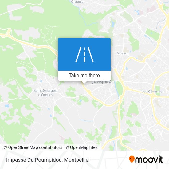 Impasse Du Poumpidou map