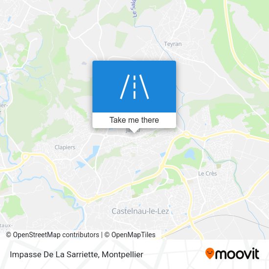 Impasse De La Sarriette map