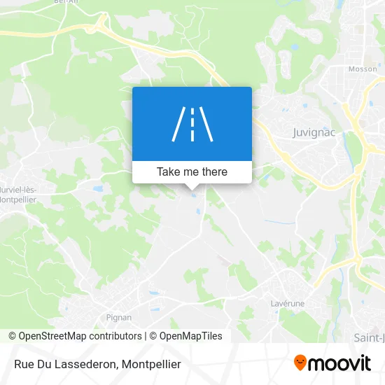 Rue Du Lassederon map