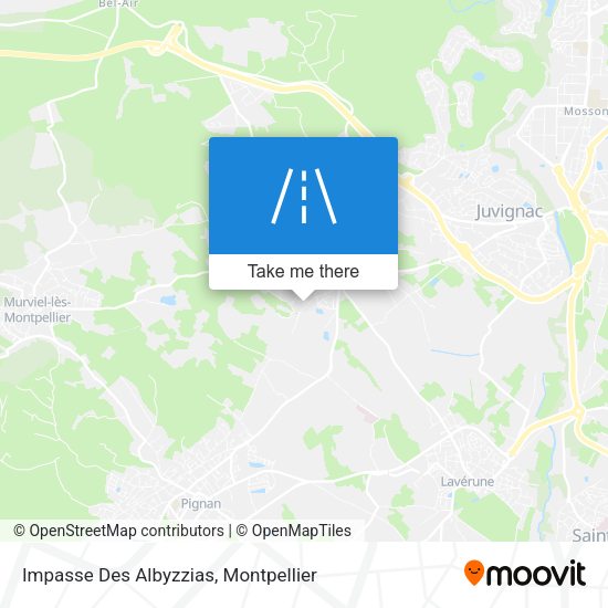 Impasse Des Albyzzias map