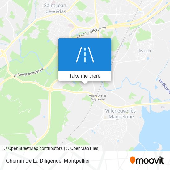 Chemin De La Diligence map