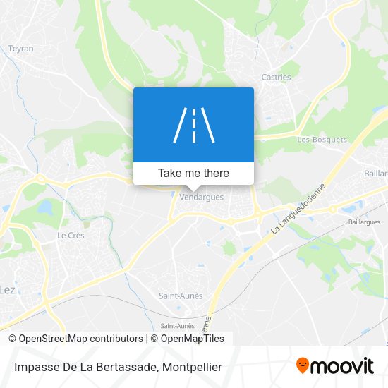 Impasse De La Bertassade map
