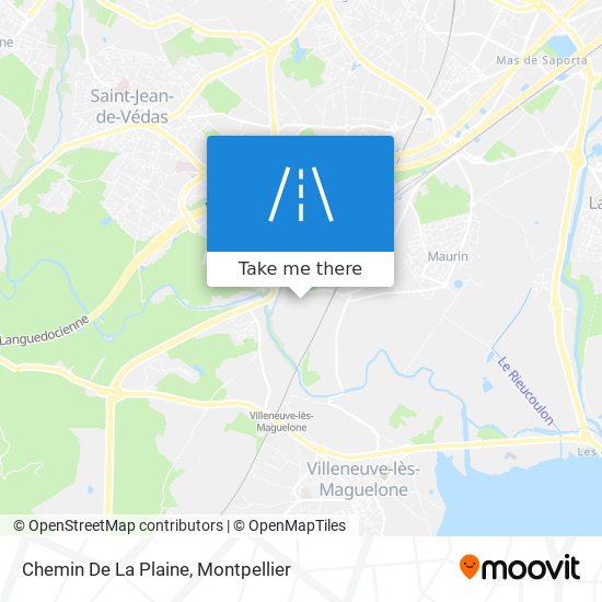 Chemin De La Plaine map