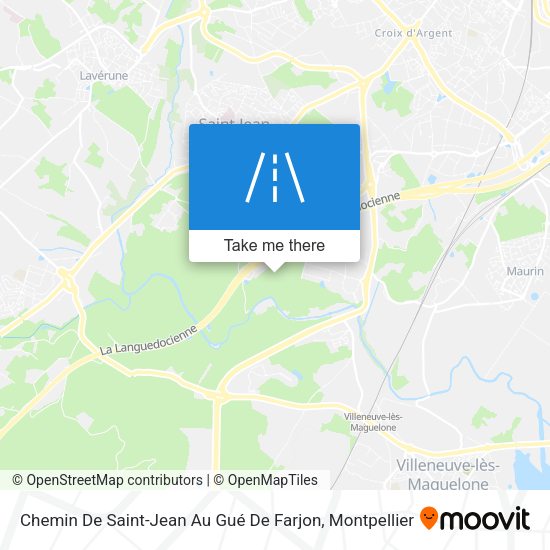 Chemin De Saint-Jean Au Gué De Farjon map
