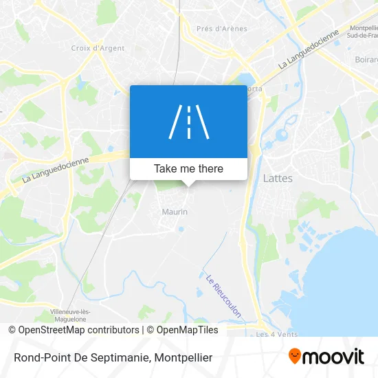 Rond-Point De Septimanie map