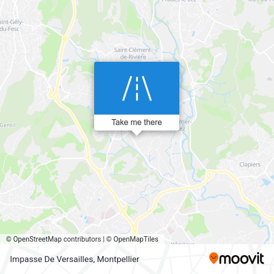 Impasse De Versailles map