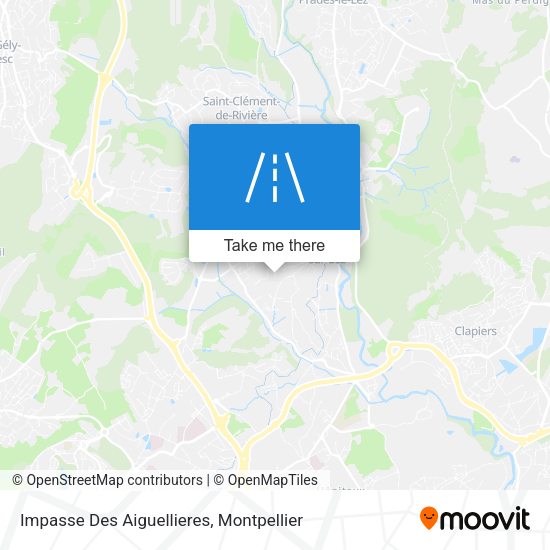 Impasse Des Aiguellieres map