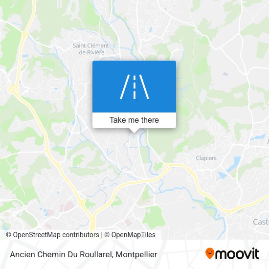 Ancien Chemin Du Roullarel map