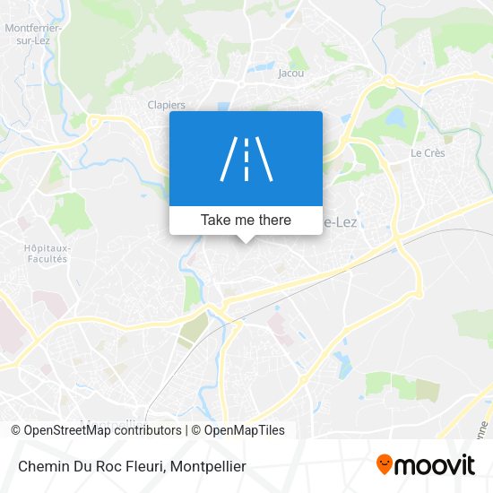 Chemin Du Roc Fleuri map