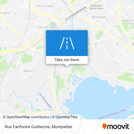 Rue Fanfonne Guillierme map