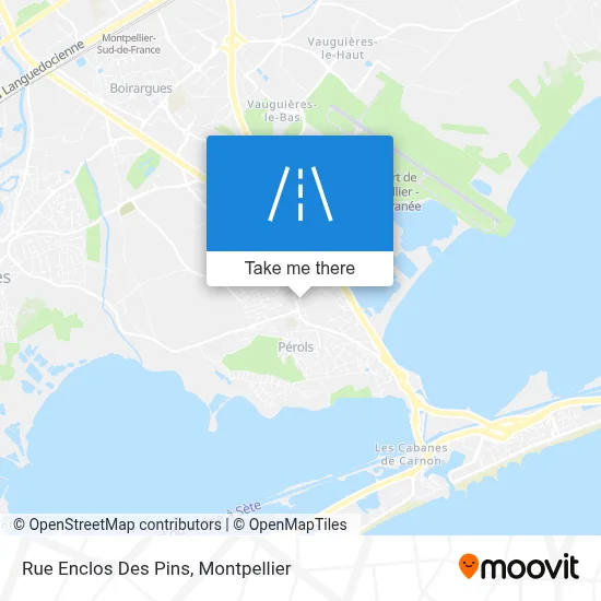 Rue Enclos Des Pins map