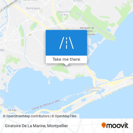Giratoire De La Marine map