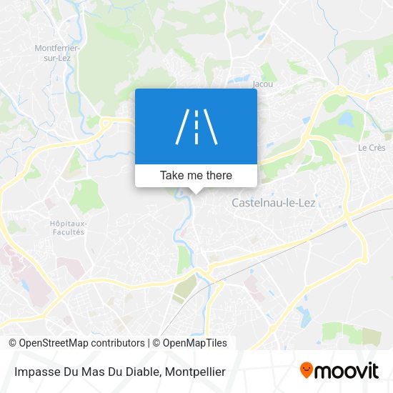 Impasse Du Mas Du Diable map