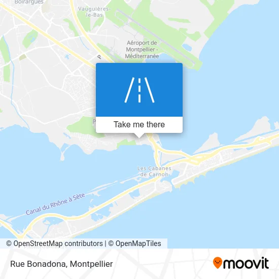 Rue Bonadona map