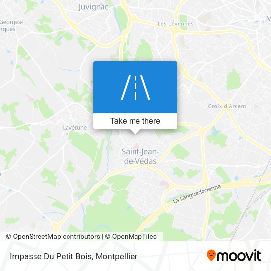 Impasse Du Petit Bois map