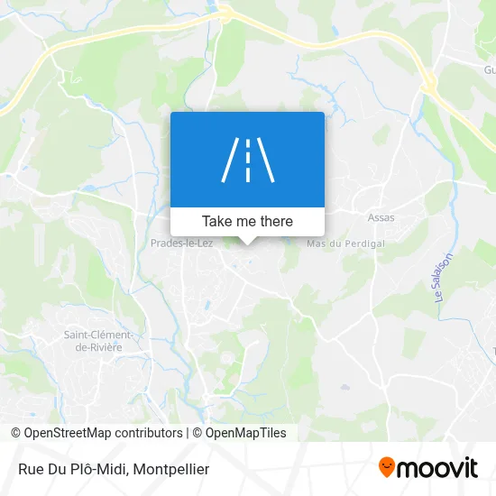 Rue Du Plô-Midi map