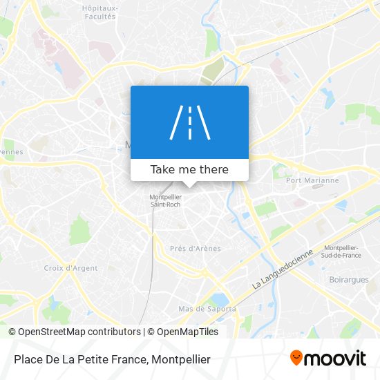 Mapa Place De La Petite France
