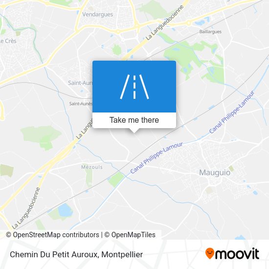 Chemin Du Petit Auroux map