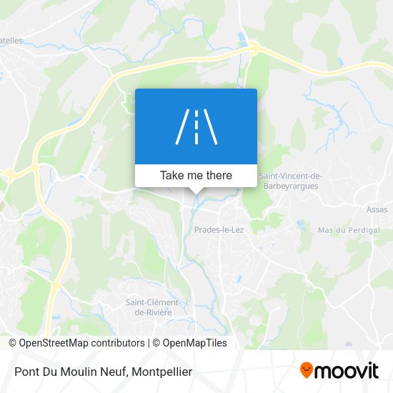 Pont Du Moulin Neuf map