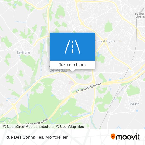 Rue Des Sonnailles map